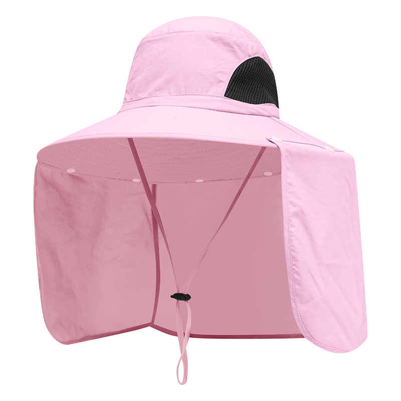 Schnell trocknender Fischerhut für Herren, UV-Nackenschutz, Sonnenschutz, draussen, atmungsaktives Gittergewebe, Wandern, Angelkappen, Sommer