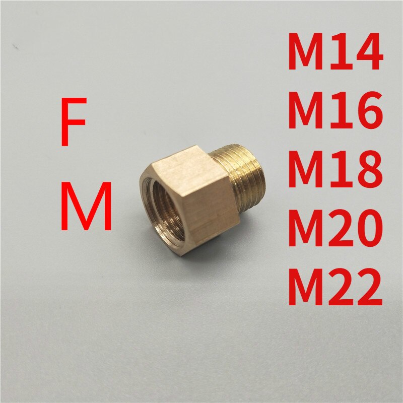 M10x1 M14x1.5 M16x1.5 M18x1.5 M20x1.5 1/8 &#39;&#39;1/4&#39;&#39; 3/8 &#39;&#39;1/2&#39;&#39; Schroefdraad Pneumatische Manometer Conversie Adapter Pijp fittings