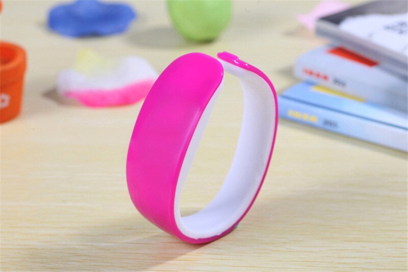 Dame LED montre ovale lumière rouge affichage femmes montres jolie numérique Bracelet montres Relogio masculino horloge: rose red