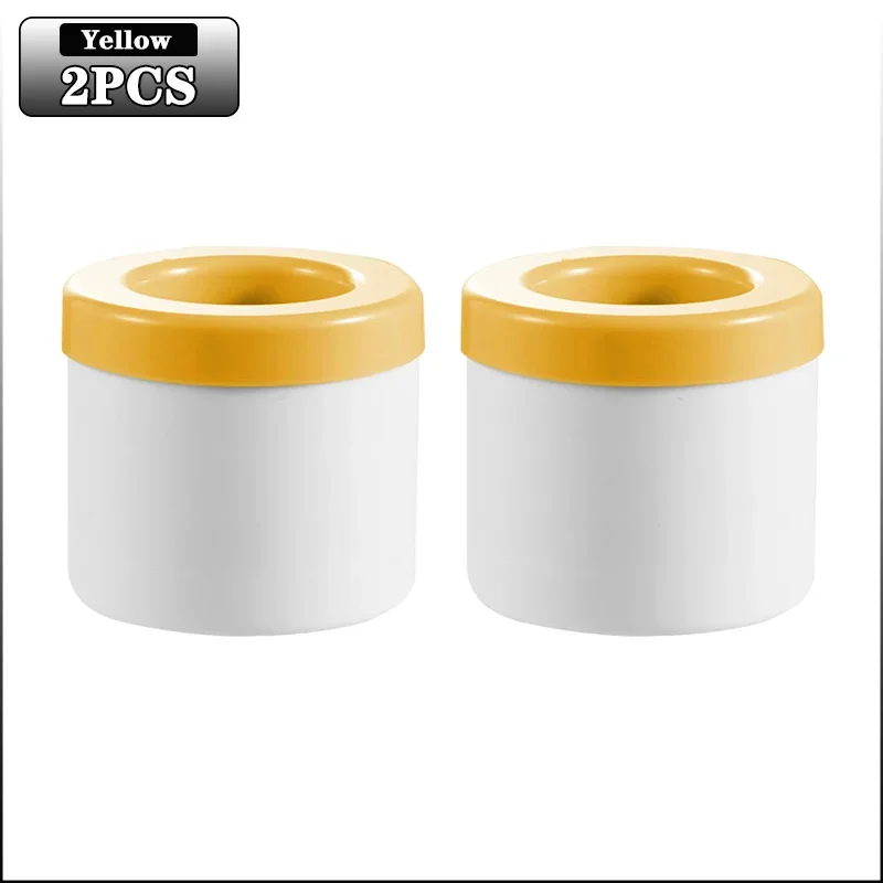 1-4 SZT. Forma Silikonowa robić Kostek Lodu w Kształcie Cylindra 3D, Silikonowy Kubek robić Robienia Lodu, Kubek robić Lodu, Pojemnik robić Przechowywania Lodu: Niebieski