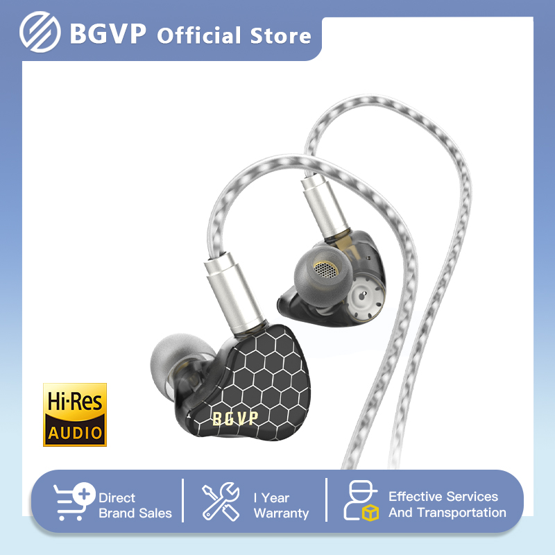 BGVP skala 2DD w uchu Monitor słuchawki 6D efekty dźwiękowe gamingowy zestaw słuchawkowy HiFi słuchawki przewodowe bas Stereo słuchawka słuchawki douszne