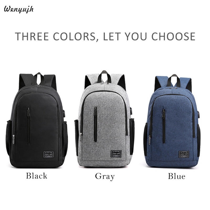 Laamei Anti-vol sacs hommes ordinateur portable sac à dos voyage sac à dos grande capacité affaires cartables USB Charge collège sacs à bandoulière