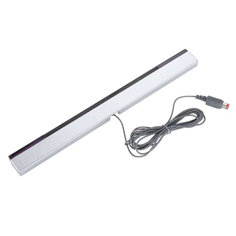 Infrarot IR Signal Strahl Sensor Bar/verdrahtet Empfänger & Standcfor Nintendo WII Konsole