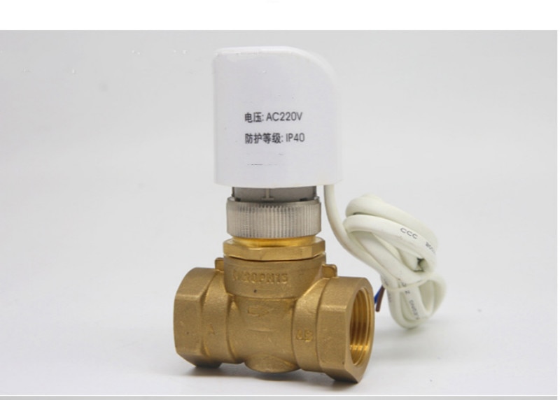 24v normally open close Electric thermal actuator for manifold underfloor heating valve radiator valve DN20 DN25