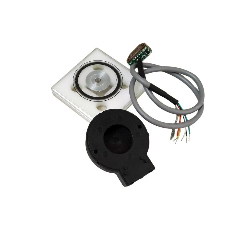 CALT 56mm micro rotary encoder module 12 15mm hole shaft line driver output DC 5V PD56 cable side