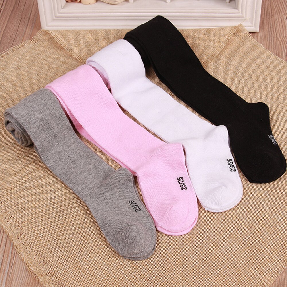 0-6 anni bambini collant primavera/autunno cotone neonata collant capretto collant lavorati a maglia morbido solido abbigliamento neonato bianco 2020