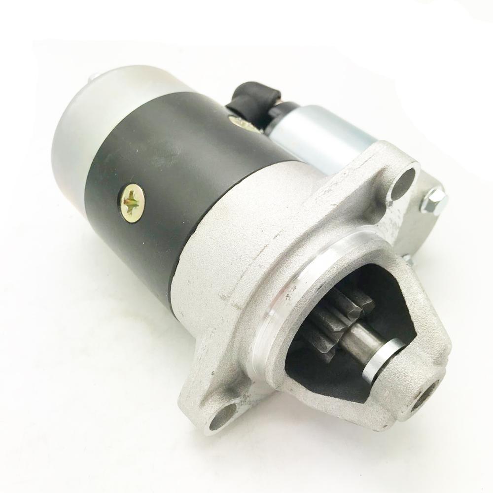 10HP Diesel Starter Motor Fits Generator Yanmar 186F 12 V CCW 8 Tooth Turn Anticlockwise