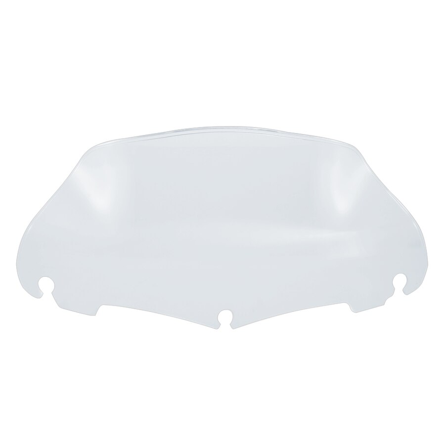 4.5" 7" 10.5" 9 Inch Wave Windshield Fits For Harley Touring Electra Glide Street Glide FLHX FLHXS FLHTK Trike 14-19 Windscreen: 9 inch Clear