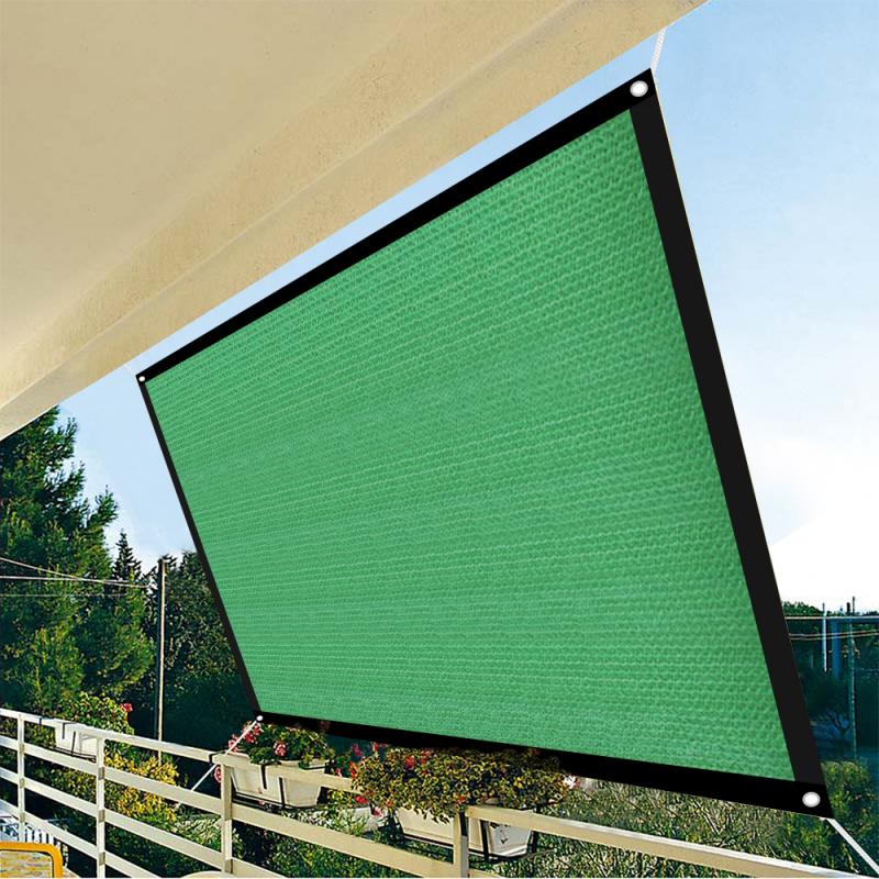 Encrypted Shading Net Sun Shade Sail Awning Sunshade UV Protection Sun Shelter Outdoor Garden Yard Insect-Proof Camping Tent