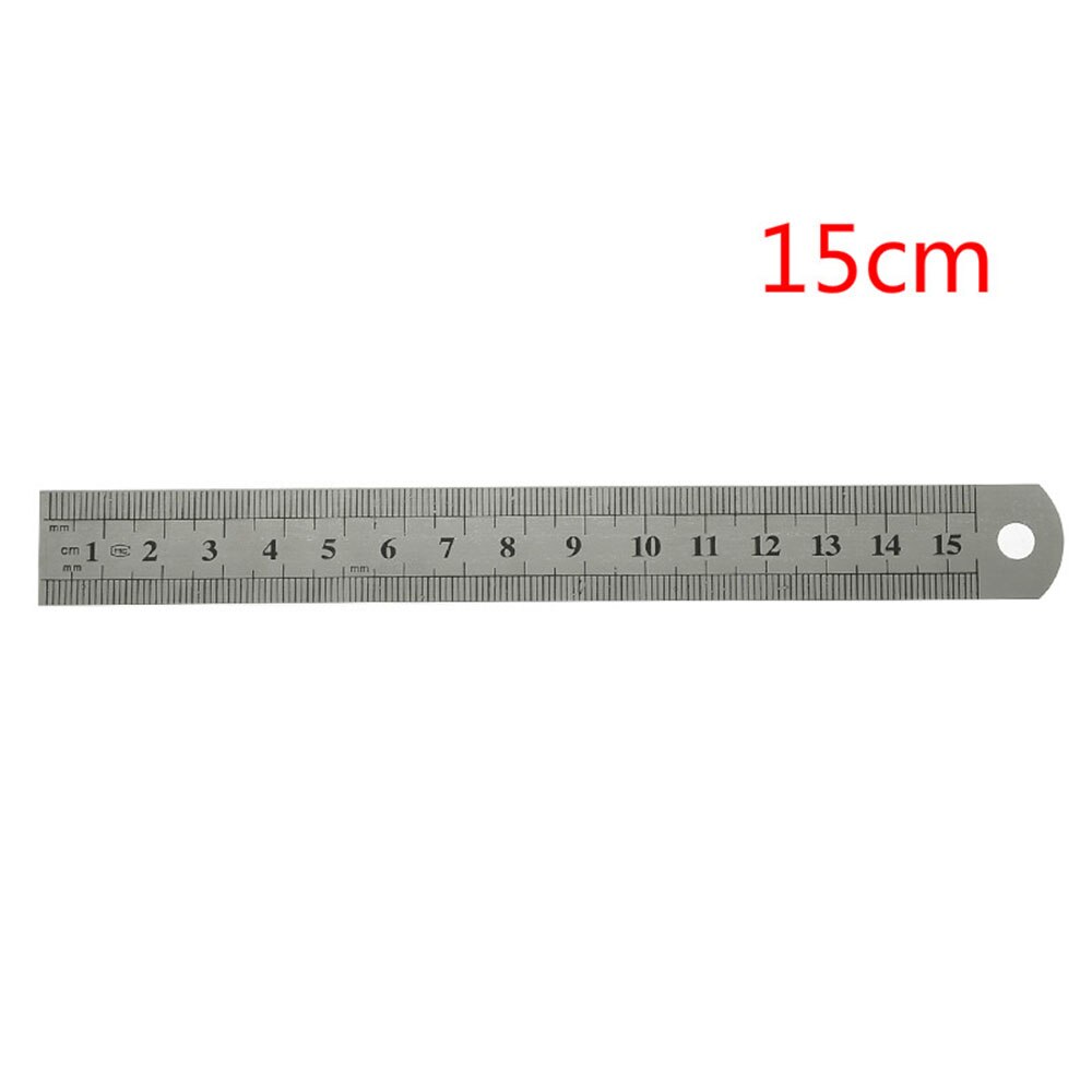 Sewing Foot Sewing 15-30cm Stainless Steel Metal Straight Ruler Ruler Tool Precision Double Sided Measuring Tool