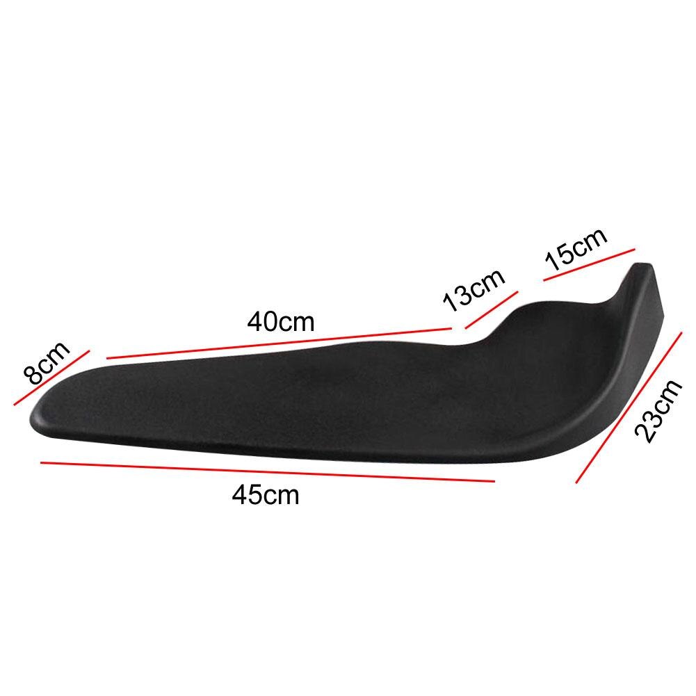 Parachoques delantero Universal para coche, Kit de carrocería, divisor de alerón, difusor ABS, Protector de arañazos, accesorios para coche, 2 uds.: Default Title