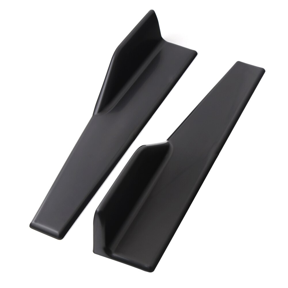 2 Pcs Universal Fit Black Side Rok Rocker Splitters Winglet Vleugels voor Auto 'S XR657