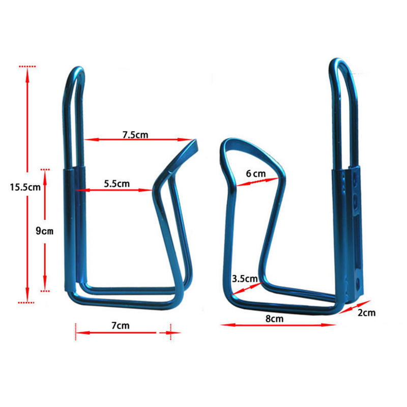 Porte-bouteille de vélo classique en alliage d&#39;aluminium, accessoires solides pour Cage à eau de vélo de montagne