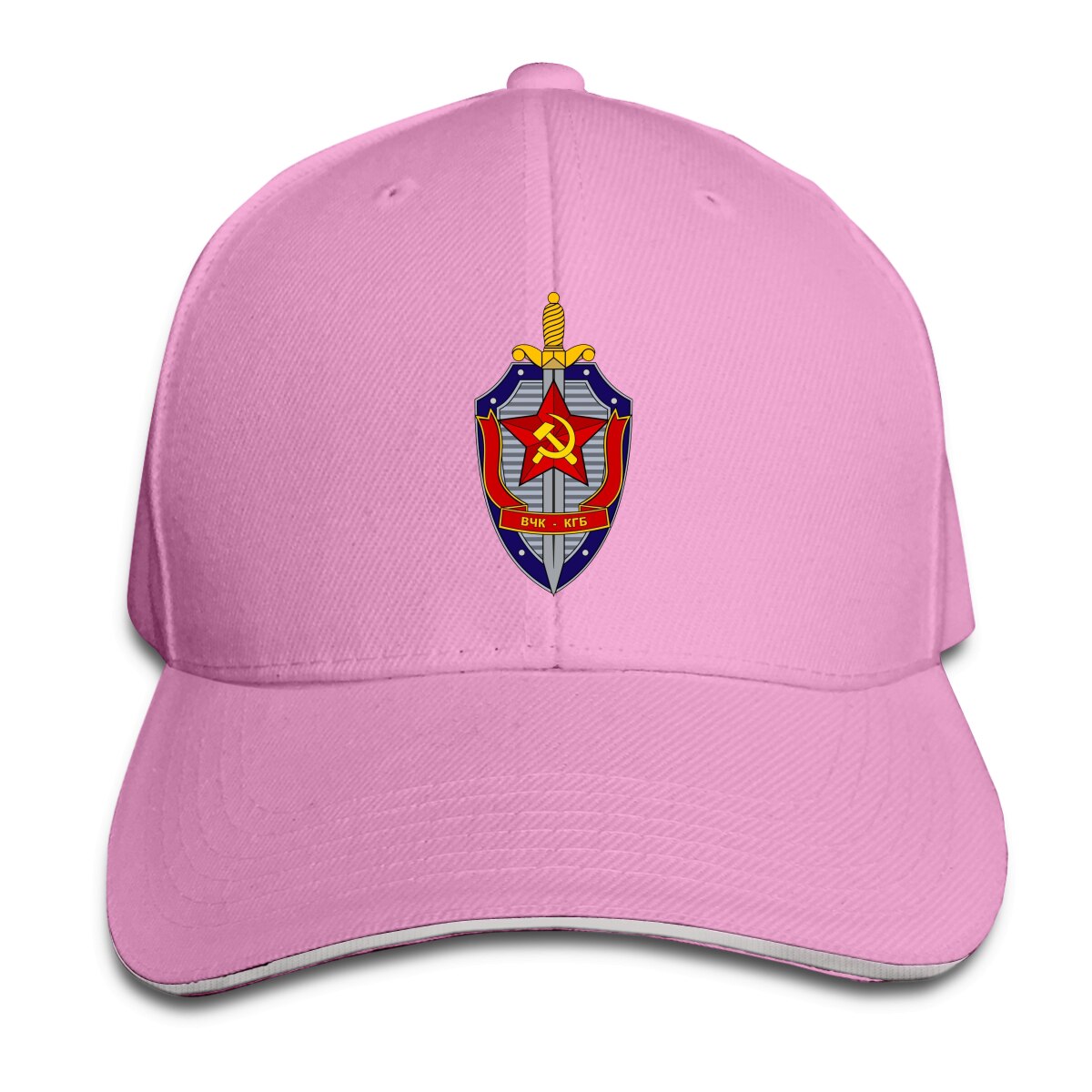 KGB ruso secreto del servicio de la URSS, tapa de la KGB, hombres, mujeres, camionero, sombreros ajustables de: Rosa