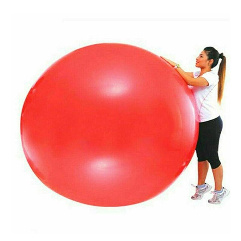 72 Inch Red Latex Balloon Round Climb-in Inflatable Birthday Balloon Toy Funny Decoration Wedding Latex Party Big Toy Ballo C1W2