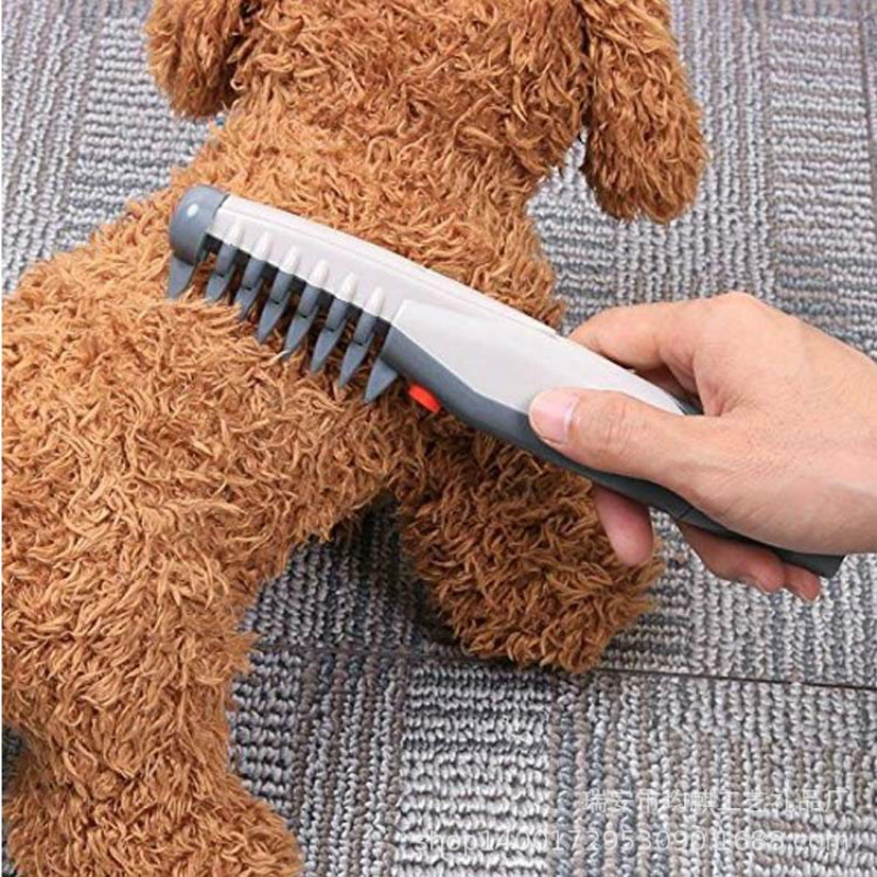 Retail Pack Elektrische Pet Dog Grooming Kam Kat Tondeuse Knoop Het Uit Verwijderen Matten Klitten Tool Supplies Grooming Kat borstel Voor