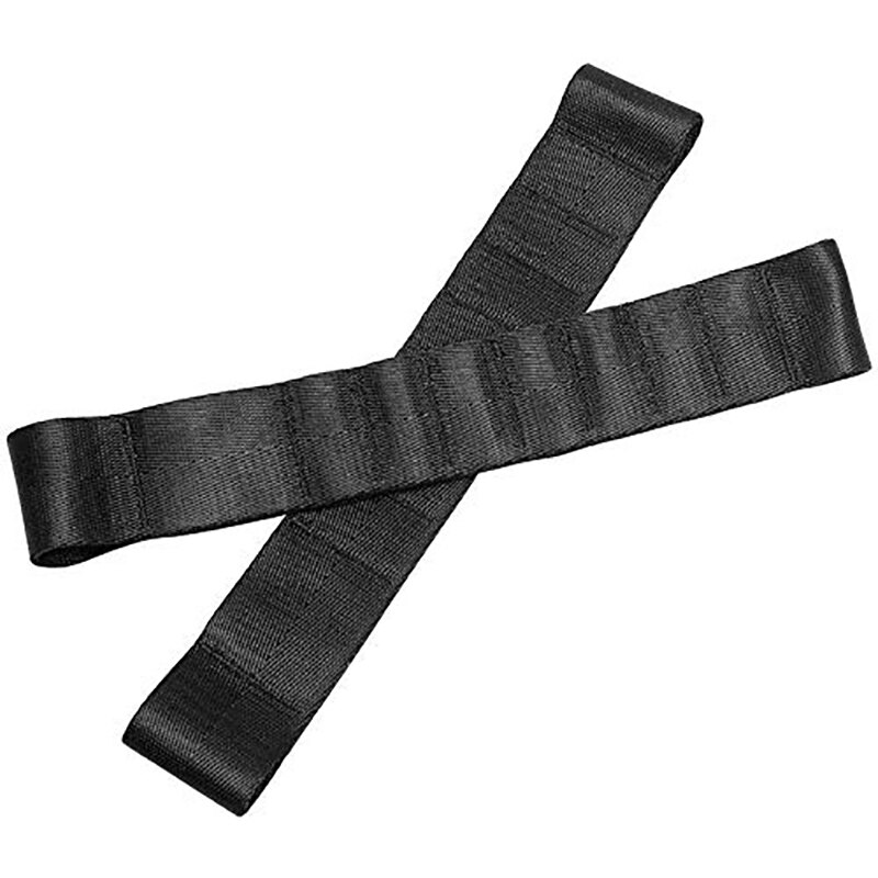 1 Paar 1000 Lb Zware Krachtige Verstelbare Deur Limiet Stop Riem Voor Jeep Wrangler Tj Jk Jl (Zwart)