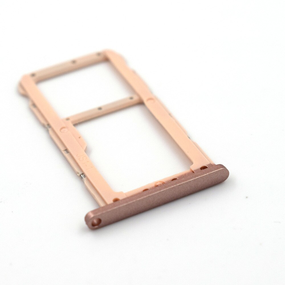 DUAL SIM Micro SD Card Tray Holder Slot Replacement for Huawei P20 lite Nova 3e(Pink)