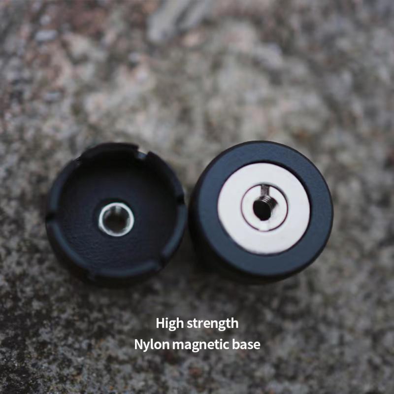 Gz Kleine Vuurtoren Zaklamp Accessoires Magnetische Basis Statief Outdoor Camping Verlichting Led Kleine Vuurtoren Lamp Onderdelen: High strength base