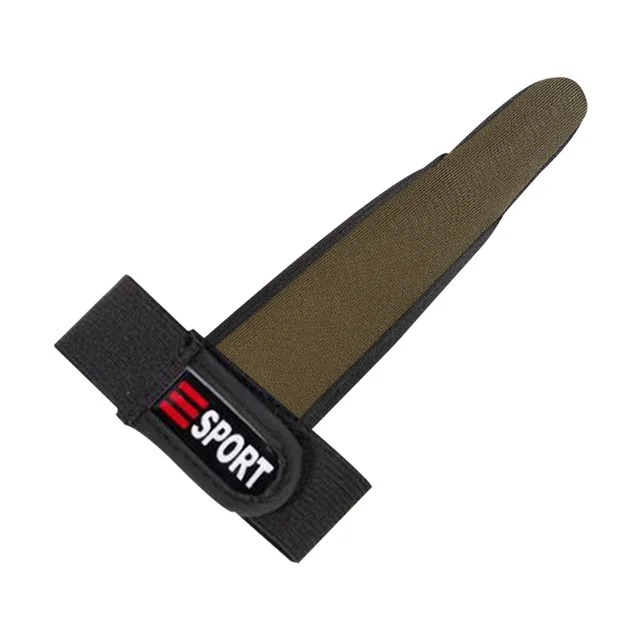 Vissers Vissershandschoenen Ademend Antislip Handschoenen met één vinger Outdoor Vissershandschoenen met enkele vingerbeschermer: Army Green