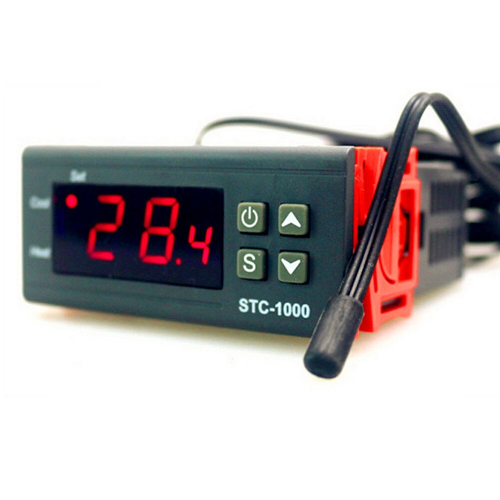 Industrial Durable Water Tank Accurate Electric Home Easy Operation Aquarium Thermostat With Sensor Temperature Controller