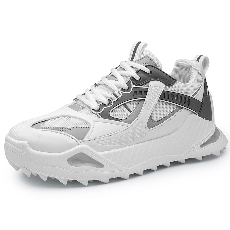 Mannen Golf Schoenen Sport Comfortabele Mannelijke Lopen Platte Schoenen Zwart Wit Outdoor Man Golf Athletic Footwear Trainer Lente Herfst