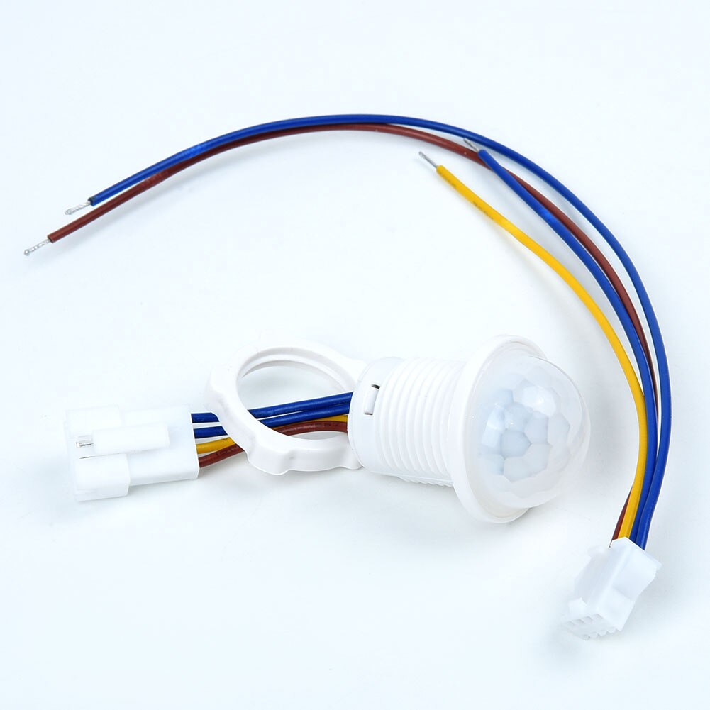 110/220V 40W 20mm Hole PIR Infrared Body Motion Sensor Control Switch Automatic Light for energy-saving LED fluorescent lamp