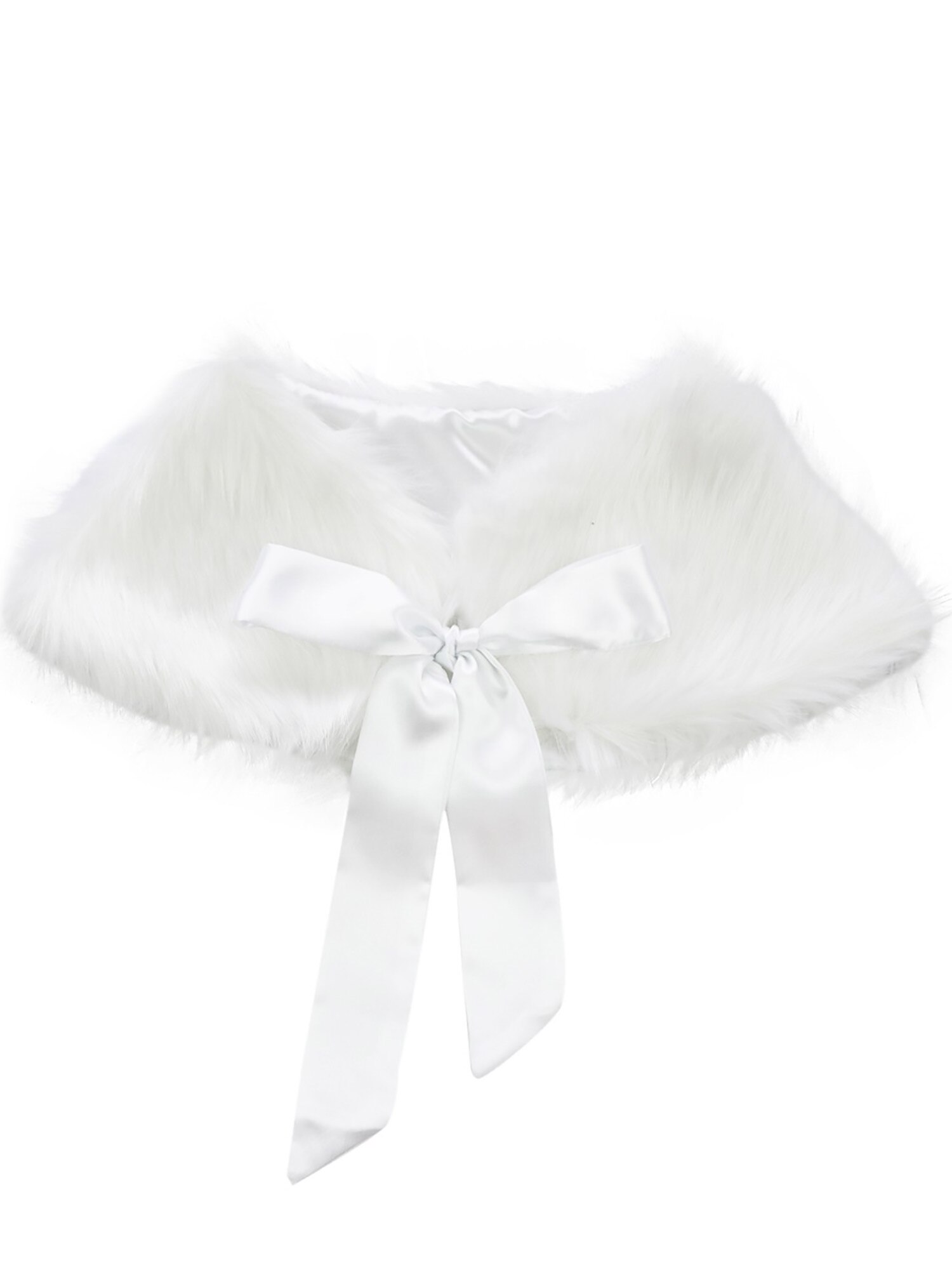 Giacca da bambina bolero in pelliccia sintetica per bambini