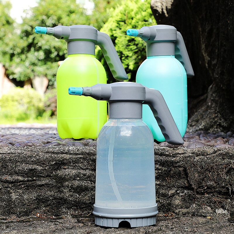 2L Electric Spray Bottle Home Gardening USB Rechargeable Automatic Watering Can Adjustable Nozzle Sprinkler Household Sprayer