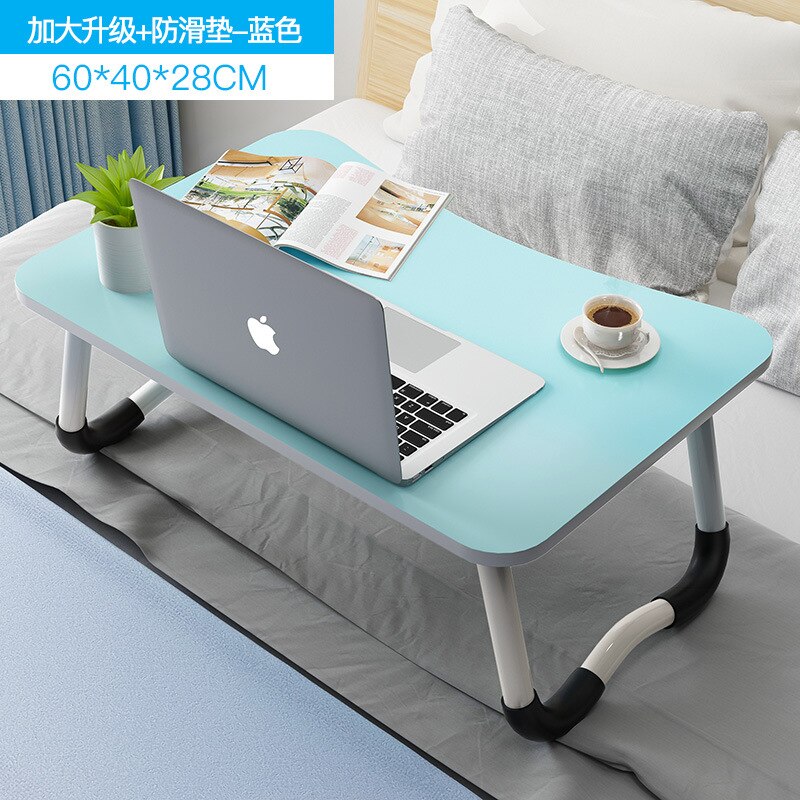 Bett kleine tisch klapptisch faul schüler schlafsaal oberen etagen einfache schreibtisch schlafzimmer Laptop tisch seatZTZ007: Blau