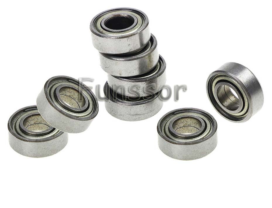 10 Stks/partij Diepgroefkogellager High-Carbon Staal 105ZZ 604ZZ 608ZZ 623ZZ 624ZZ 625ZZ 685ZZ