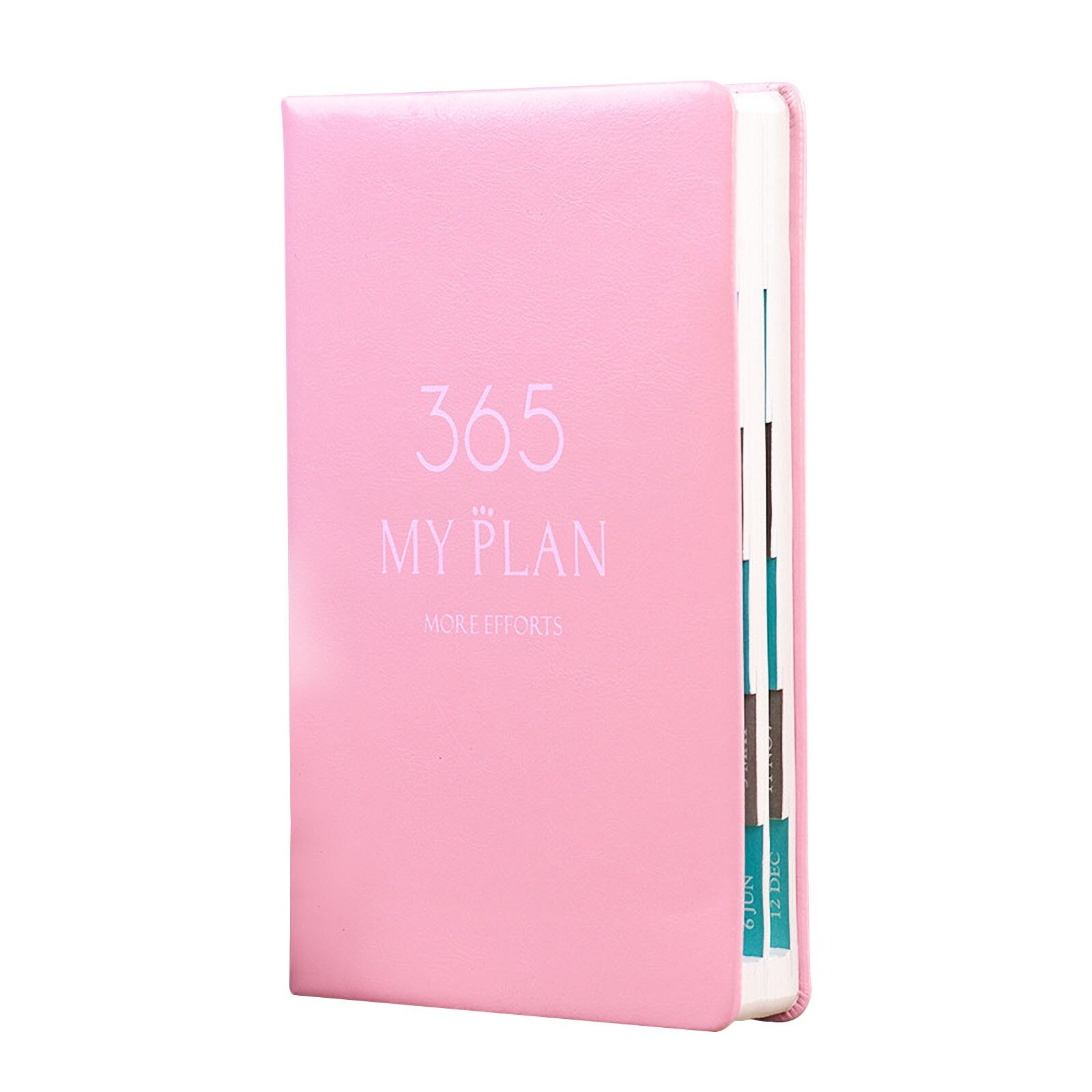 Planner Check-in Table Multi-functional And Portable Daily Plan Planners Easy To Find Time Management Weekly Notebook: Pink