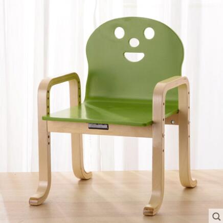 Louis sillas para niños, guarderías, respaldo Simple moderno, hogar, madera maciza, se puede levantar: G4