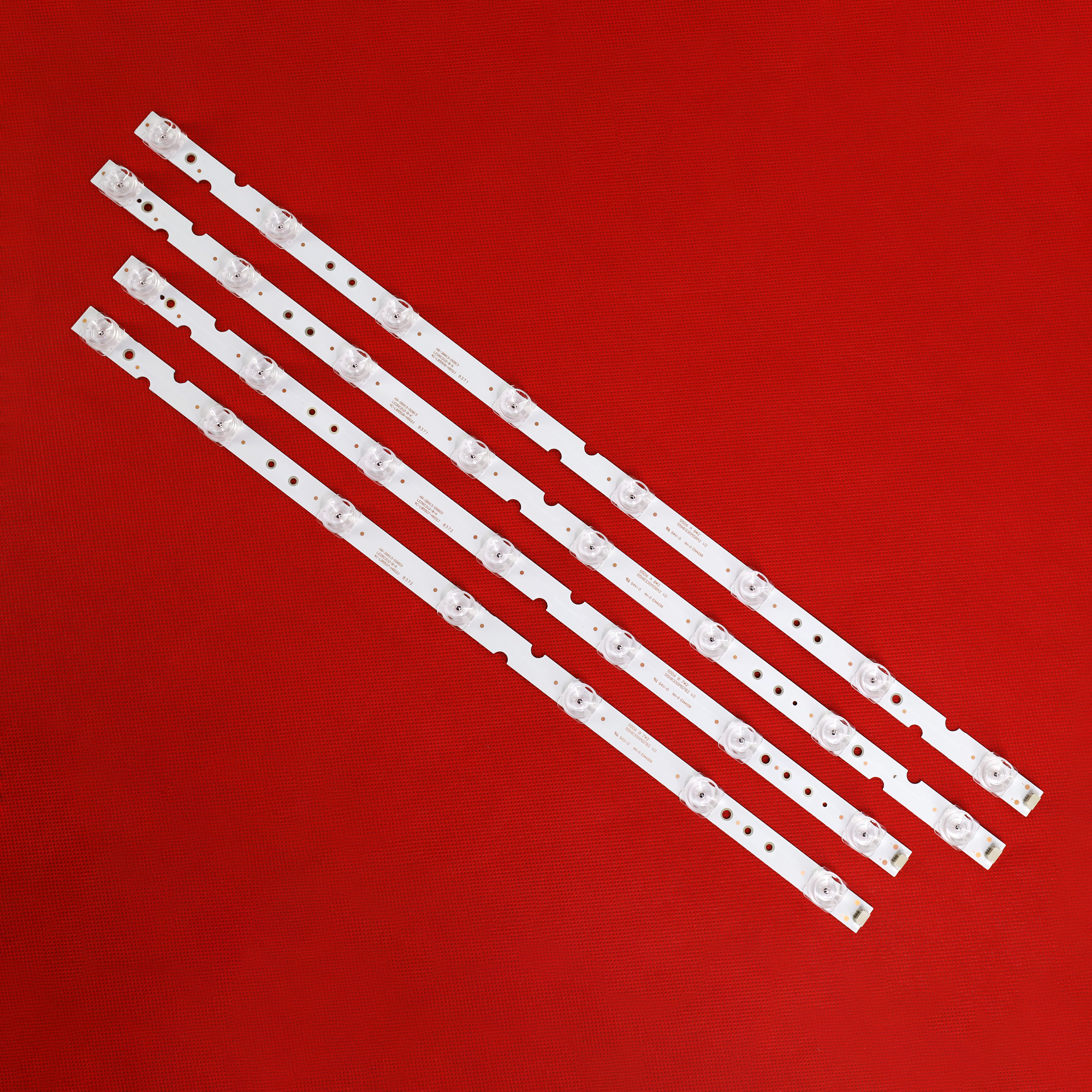 4 PCS/set LED Backlight strip for TCL 55P65US 55U3800C 55P65 55D6 55F6 55L2 4C-LB5507-PF02J HR03J 55HR330M07B2 V2 55HR330M08A2