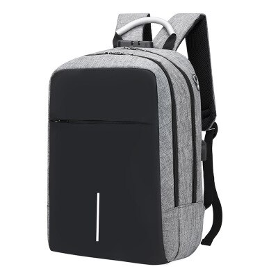 Men Multifunction Anti Theft Backpack 15.6" Inch USB Charging Laptop Backpacks Waterproof Schoolbag Business Travel Bags for Men: 03