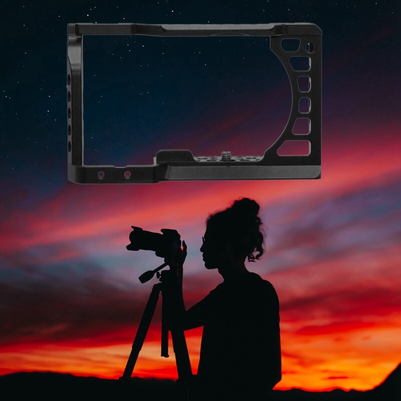 Adatto per Sony Mini Single A6400 Rabbit Cage A6500 / 6300/6000 Photography Rabbit Cage Kit gabbia protettiva