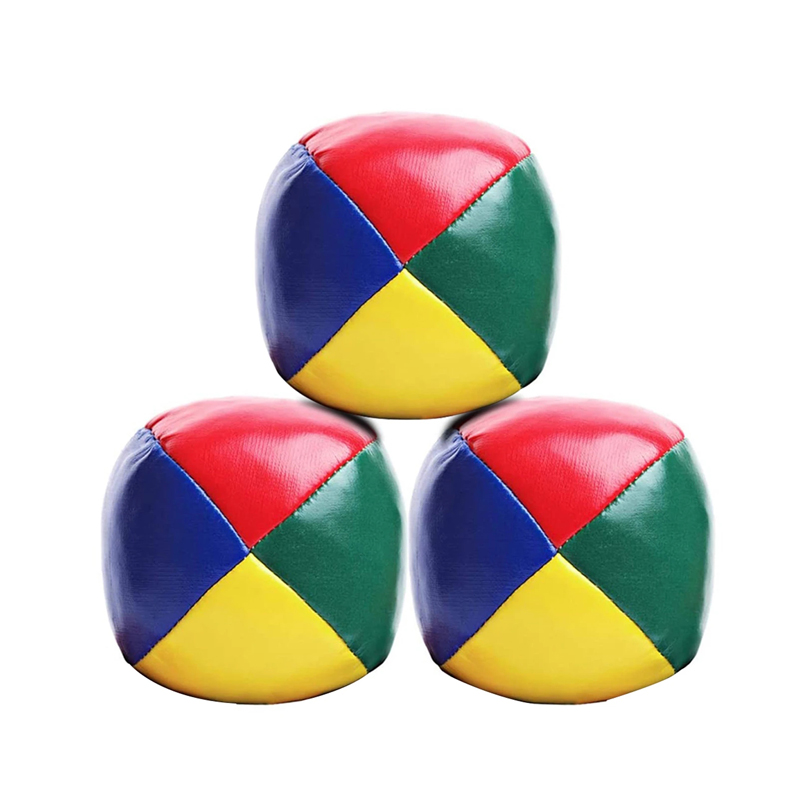 3/6PcsJuggling Balls per principianti Bambini e adulti Coordinazione occhio-mano Allenamento Sport Giocattoli sensoriali Autismo ADHD Ansia: BIANCO