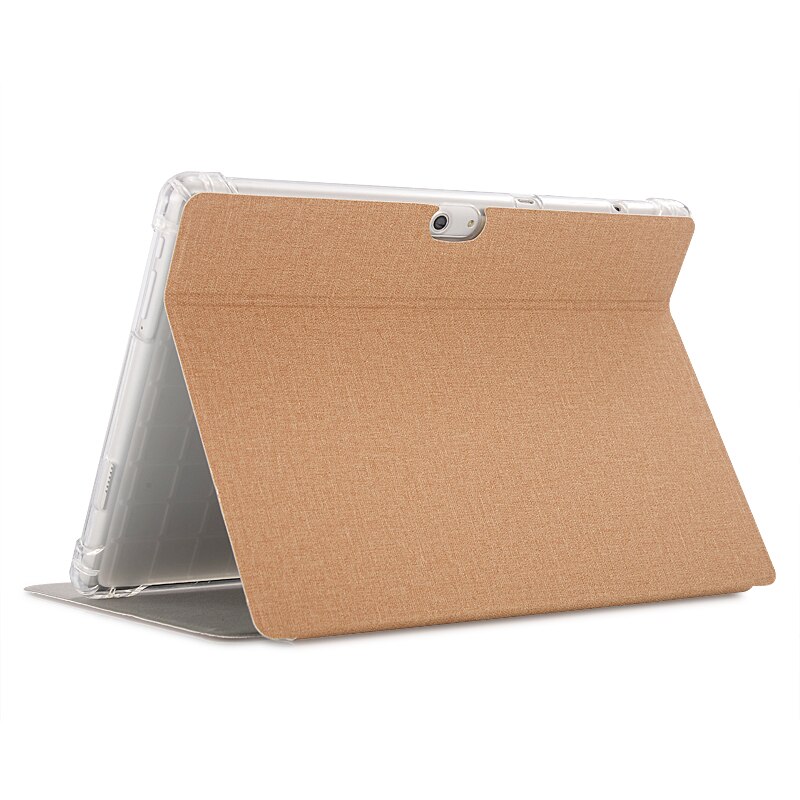 10.1&quot; Protective PU Case For ALLDOCUBE M5 M5 X Tablet PC,Folding Stand Case Cover For CUBE M5XS M5X Pro Tablet PC Add Film: Gold case