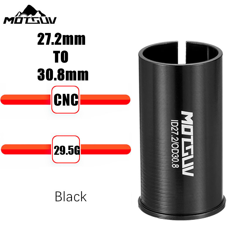 MOTSUV Fahrrad Sattelstütze Adapter Legierung Hülse Konvertieren Sattelstütze Rohr Konvertierung Adapter 25,4 27,2 28,6 30,4 30,8 31,6 33,9 34,9mm: Lila