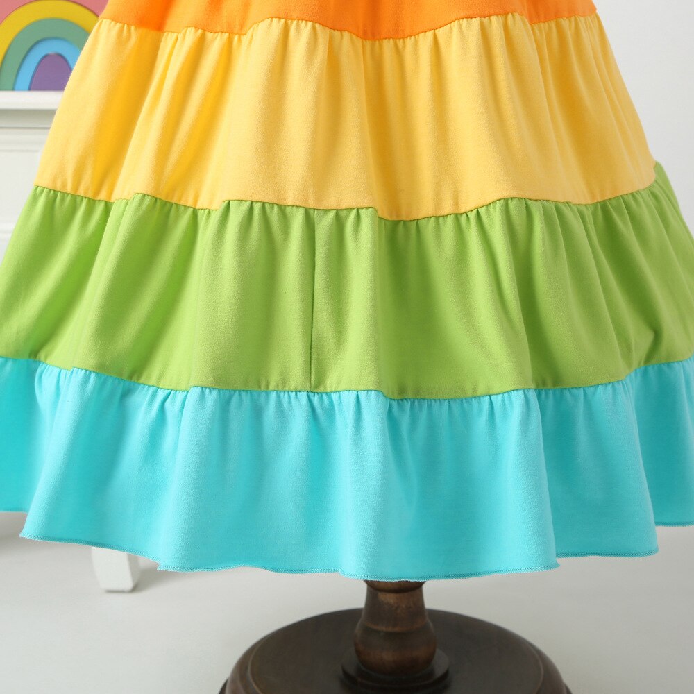 Zoete Ins Baby Meisjes Candy Kleur Ruches Twirly Maxi Rokken Multi Kleur Leuke Kinderen Lente Zomer Herfst Kleren