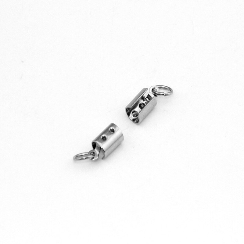10 Stks/partij Rvs Lederen Koorden Kreeft Sluitingen Haken Connectors Lederen Touw Armband Ketting Maken Diy Sieraden Maken