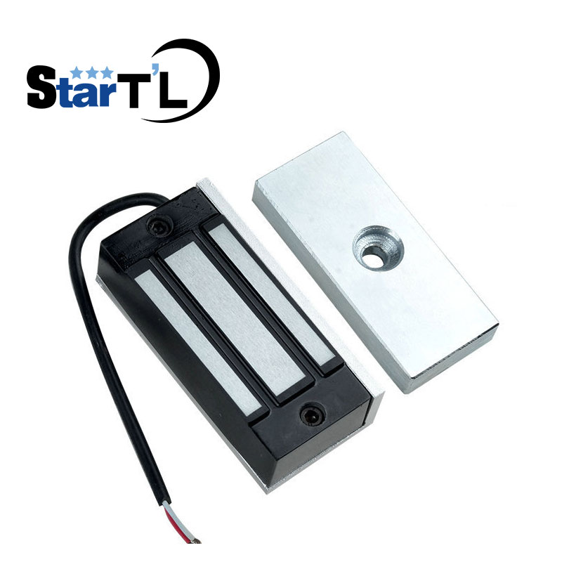 Cabinet Lock Drawer lock Electromagnetic Lock Electric Magnetic Lock 12V DC 60Kg Holding Force For Access Control