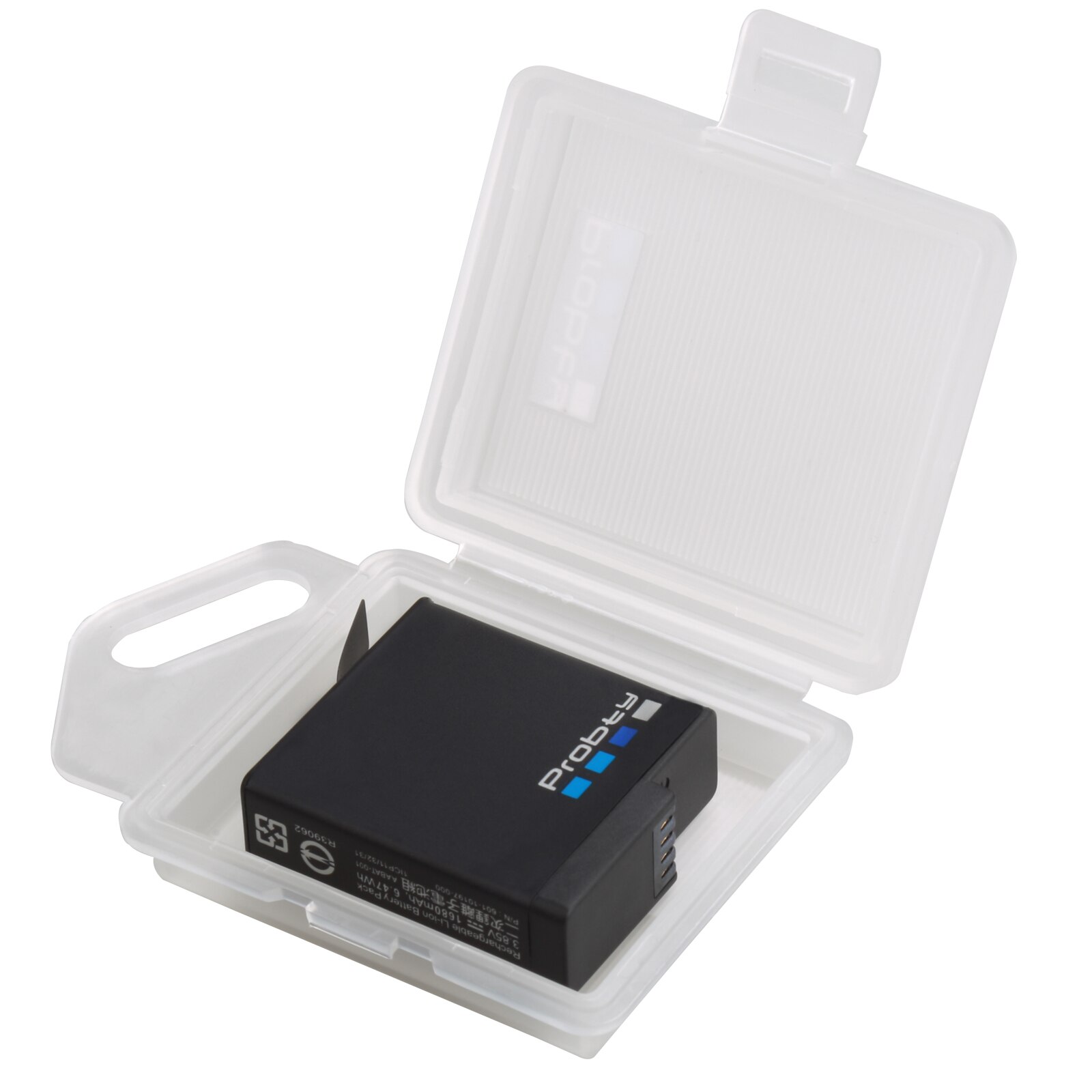 GoPro cassa di Batteria di Protezione Scatola di Immagazzinaggio Della Cassa per GoPro Hero 8 7 6 5 4 3 Yi Norma MiJia 4k eken H9 NP BX1 Accessori Della Fotocamera