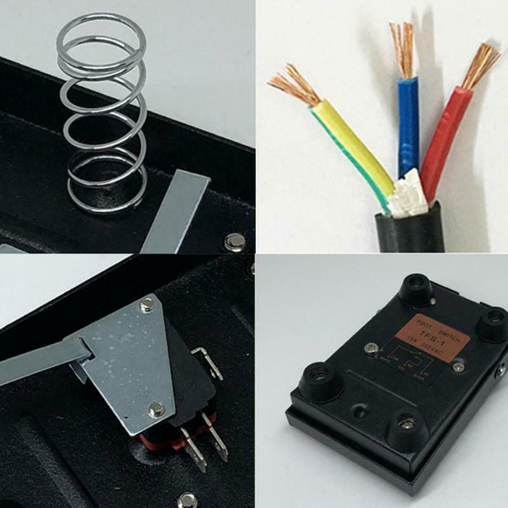 2-pin 3-pin TIG Cutting Welding Machine ATGW IGBT Soldering Cutter Spot Welders Foot Pedal Anti Skid IP62 AC 380V DC 220V