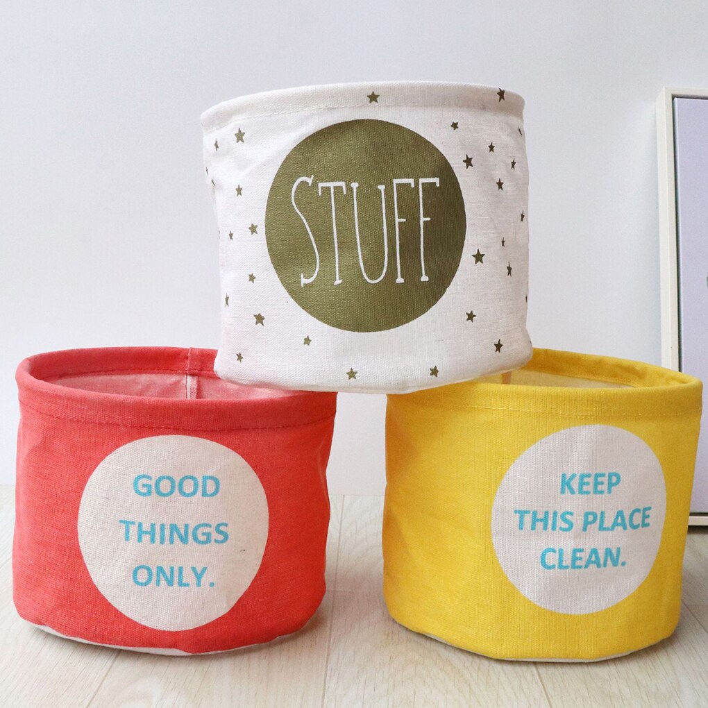 DIY Schreibtisch Lager Korb Kleinigkeiten Unterwäsche Spielzeug Lagerung Kasten Kosmetische Buch Organizer Schreibwaren Container Wäsche Korb