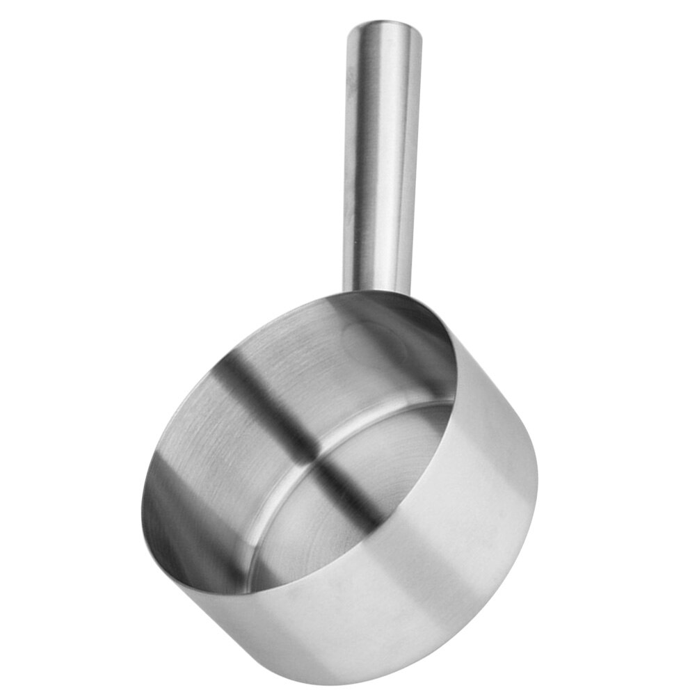 Stainless Steel Water Ladle Long Handle Bailer Water Scoop Home Accessories for Kitchen Bathroom (Diameter 16cm)