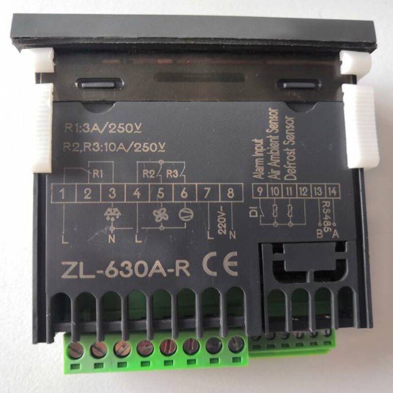 ZL-630A-R, régulateur de température RS485, régulateur de température numérique d'entreposage au froid, Thermostat, avec Modbus
