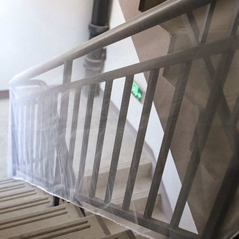 Red protectora de seguridad para niños, valla para terraza, malla fina para balcón, escaleras y hogar