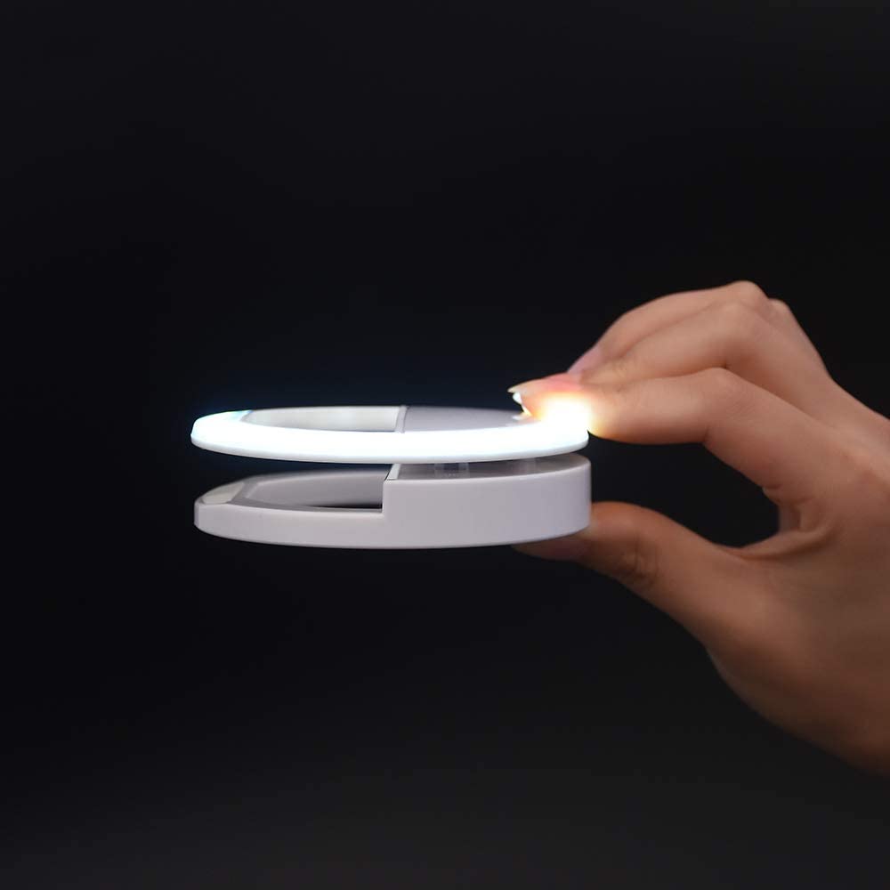 Selfie Ring Licht Voor Iphone, clip Op Selfie Licht Met 3-Niveau Helderheid Voor Telefoon/Camera & Telefoon Make