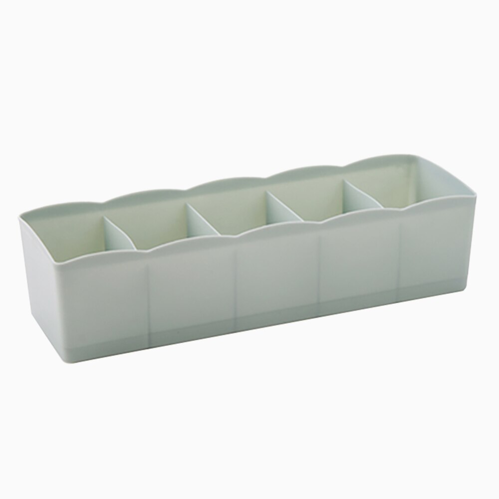 5 vakken opbergdozen voor ondergoed en sokken, organizer voor dames en meisjes, sokkenkast organizer, opbergdoos voor thuis of in de kamer.: C